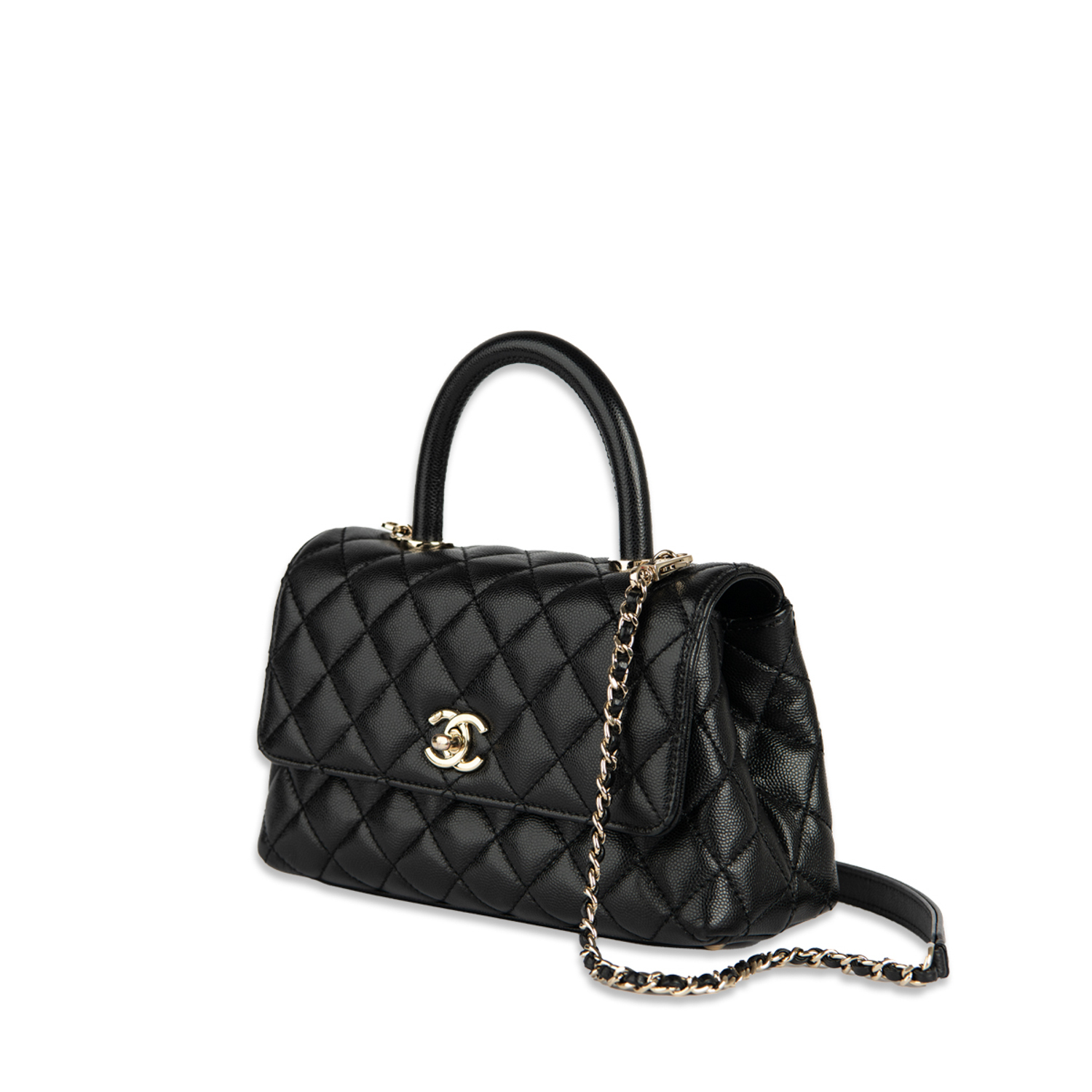 Chanel Coco Handle · Caviar — view 3