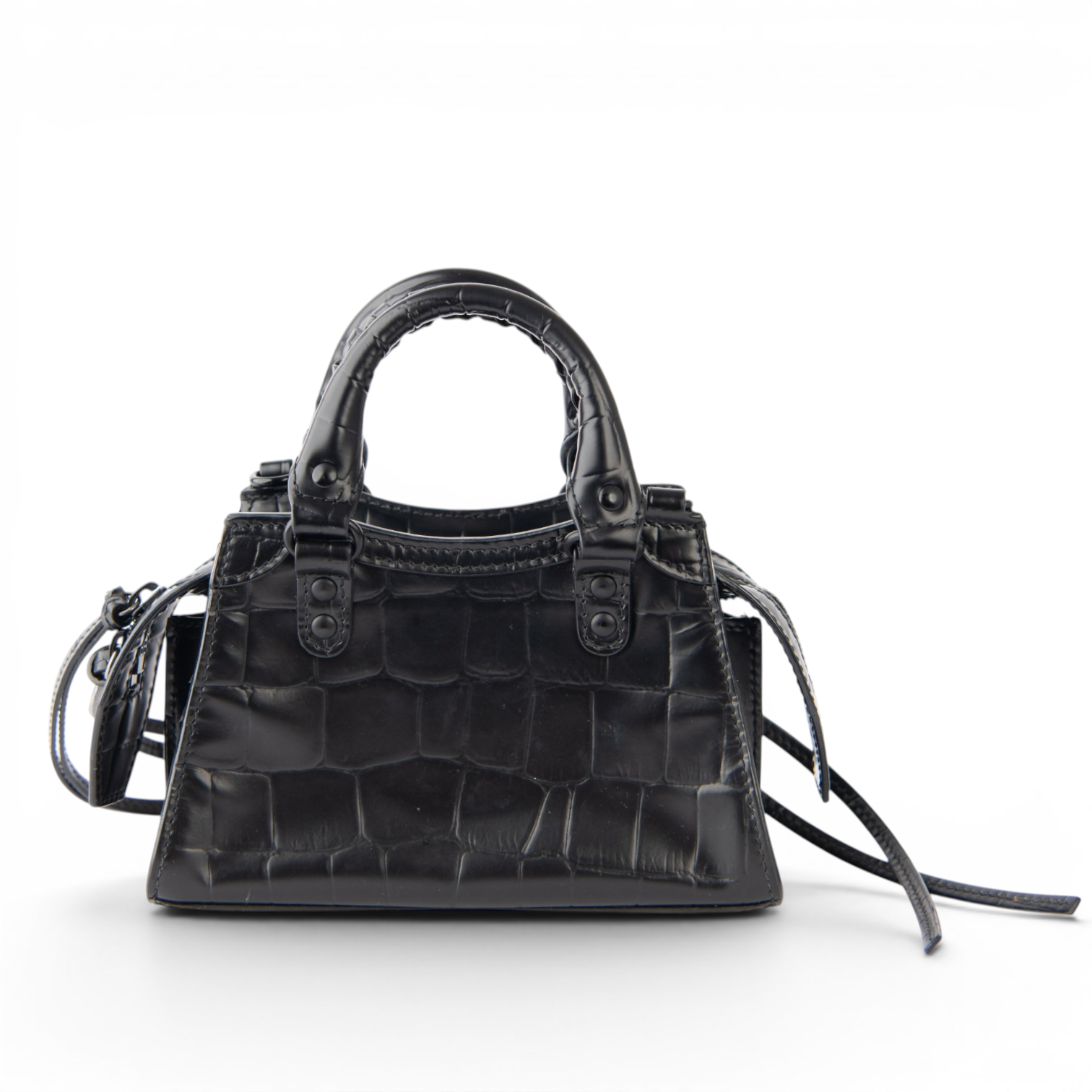 Balenciaga Embossed Leather Neo Classic Mini — view 2